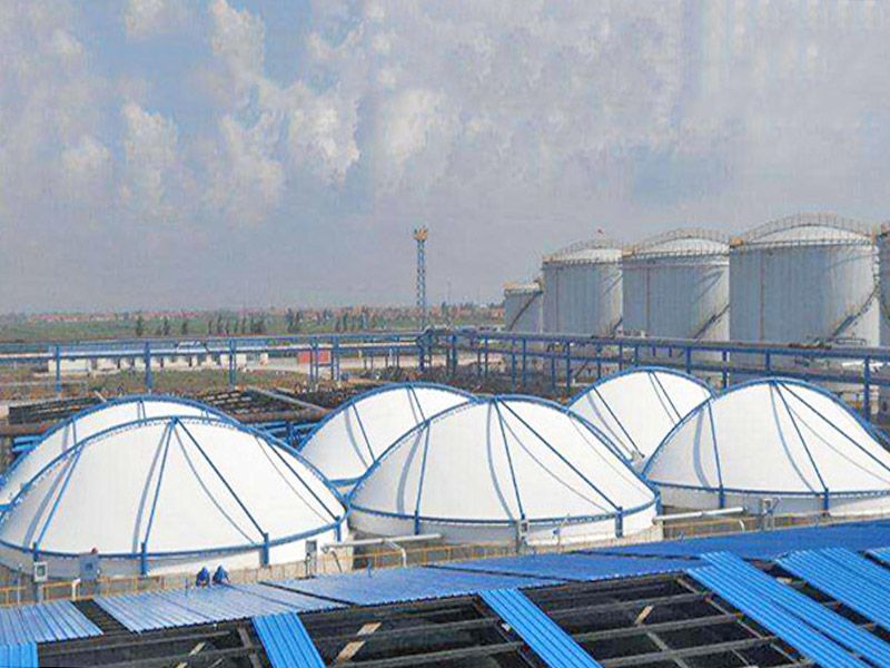 膜結構污水池加蓋